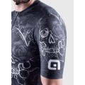 ALE SKULL Radtrikot kurzarm schwarz ALE SKULL Radtrikot kurzarm schwarz