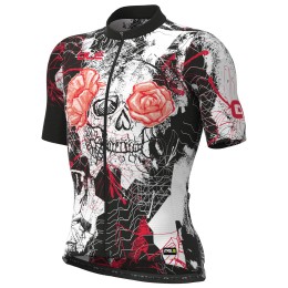 ALE SKULL Radtrikot kurzarm schwarz/weiß ALE SKULL Radtrikot kurzarm schwarz/weiß