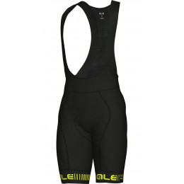ALE STRADA Trägerhose kurz schwarz/gelb ALE STRADA Trägerhose kurz schwarz/gelb