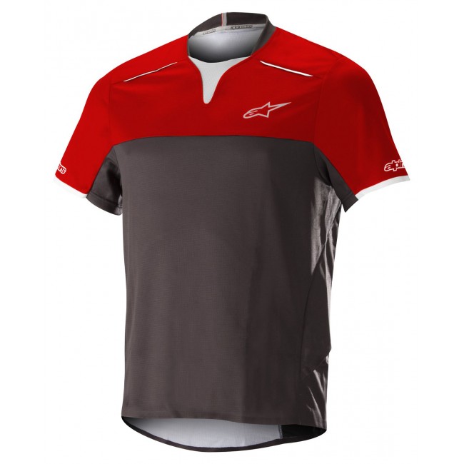 DROP PRO Radtrikot kurzarm MTB/Freeride black/red (schwarz/rot) DROP PRO Radtrikot kurzarm MTB/Freeride black/red (schwarz/rot)