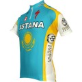 Astana 2010 Kurzarmtrikot mit kurzem Reißverschluss Astana 2010 Kurzarmtrikot mit kurzem Reißverschluss