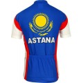 Astana Slowenischer Meister 2010 Radsport-Profi-Team-Kurzarmtrikot mit kurzem Reißverschluss Astana Slowenischer Meister 2010 Radsport-Profi-Team-Kurzarmtrikot mit kurzem Reißverschluss