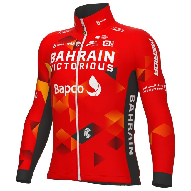 Bahrain Victorious 2022 Fahrrad Winterjacke-ALE Radsport-Profi-Team Bahrain Victorious 2022 Fahrrad Winterjacke-ALE Radsport-Profi-Team