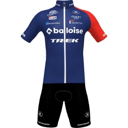 Baloise Trek Lions 2023 Set (Radtrikot+Trägerhose)-Radsport-Profi-Team