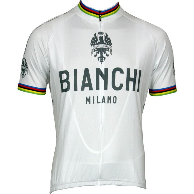 PRIDE Radtrikot kurzarm weiß PRIDE Radtrikot kurzarm weiß