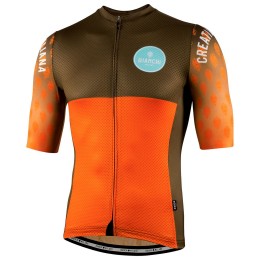 TIRANO Radtrikot kurzarm orange/olivgrün TIRANO Radtrikot kurzarm orange/olivgrün