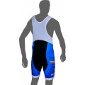 E14 KOZAN Trägerhose kurz blau