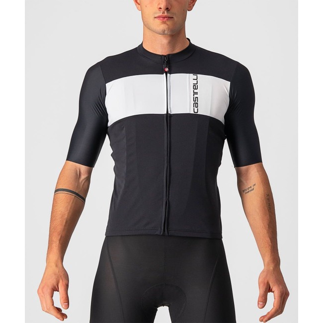 PROLOGO 7 Radtrikot kurzarm schwarz/weiß PROLOGO 7 Radtrikot kurzarm schwarz/weiß