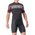 SCORPIONE 3+COMPETIZIONE KIT Radsport-Set (Kurzarmtrikot+Trägerhose) schwarz/grau SCORPIONE 3+COMPETIZIONE KIT Radsport-Set (Kurzarmtrikot+Trägerhose) schwarz/grau