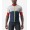 SEZIONE Radtrikot kurzarm blau/elfenbein