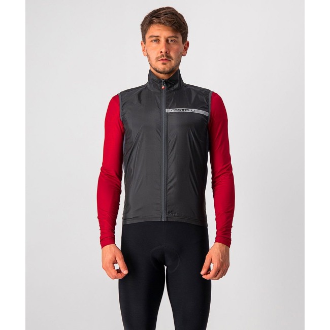SQUADRA STRETCH VEST-Fahrradweste schwarz SQUADRA STRETCH VEST-Fahrradweste schwarz