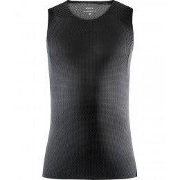 NANOWEIGHT Funktionsshirt ärmellos schwarz
