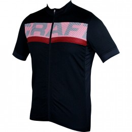 REEL JERSEY Radtrikot kurzarm schwarz/rot REEL JERSEY Radtrikot kurzarm schwarz/rot