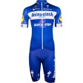 Deceuninck-Quick-Step 2019 Racing Trägerhose (PRR) Radsport-Profi-Team