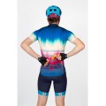 EQUALIZER LTD Radtrikot kurzarm blau EQUALIZER LTD Radtrikot kurzarm blau