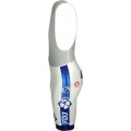 FRANCAISE DES JEUX (FDJ) 2011 Radsport-Profi-Team-Trägerhose weiß FRANCAISE DES JEUX (FDJ) 2011 Radsport-Profi-Team-Trägerhose weiß