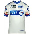 FRANCAISE DES JEUX (FDJ) 2013 Kurzarmtrikot mit kurzem Reißverschluss-Radsport-Profi-Team FRANCAISE DES JEUX (FDJ) 2013 Kurzarmtrikot mit kurzem Reißverschluss-Radsport-Profi-Team