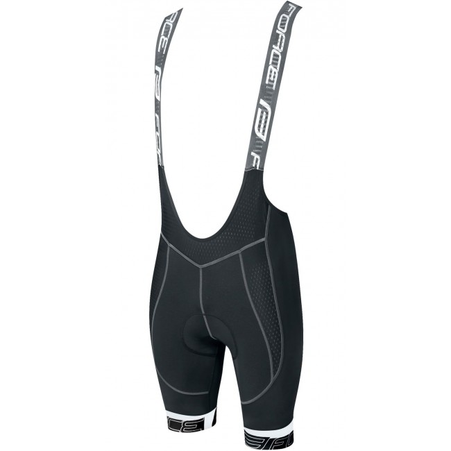 FAME Trägerhose kurz schwarz/weiß FAME Trägerhose kurz schwarz/weiß