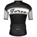 RETRO Radtrikot kurzarm schwarz