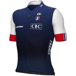 Frankreich 2023 Radtrikot kurzarm (langer Reißverschluss)-ALE Radsport-Profi-Team Frankreich 2023 Radtrikot kurzarm (langer Reißverschluss)-ALE Radsport-Profi-Team