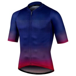 PODIUM Radtrikot kurzarm blau PODIUM Radtrikot kurzarm blau