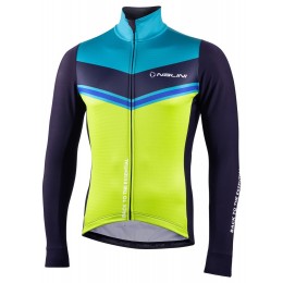 Asfalto Jkt Fahrrad Winterjacke dunkelblau/gelbgrün/türkis Asfalto Jkt Fahrrad Winterjacke dunkelblau/gelbgrün/türkis