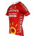 Cofidis 2008 Kurzarmtrikot mit kurzem Reißverschluss Cofidis 2008 Kurzarmtrikot mit kurzem Reißverschluss