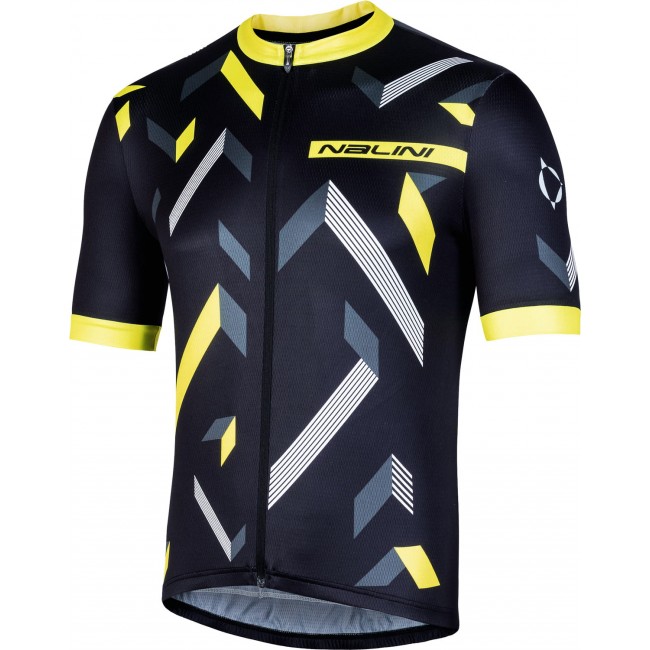 DISCESA 2.0 Radtrikot kurzarm schwarz/gelb DISCESA 2.0 Radtrikot kurzarm schwarz/gelb