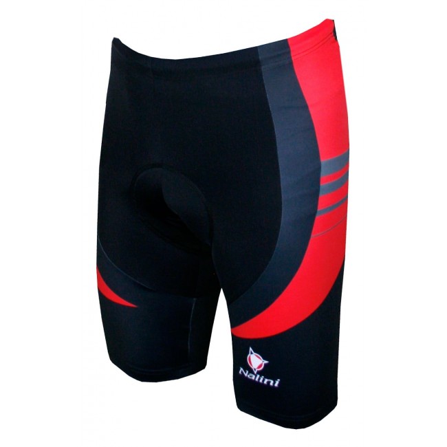 LIGHTNING Radhose kurz schwarz/rot LIGHTNING Radhose kurz schwarz/rot