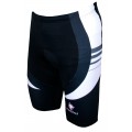 LIGHTNING Radhose kurz schwarz/weiß LIGHTNING Radhose kurz schwarz/weiß