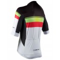 New Speed Radtrikot kurzarm weiß/rot/schwarz New Speed Radtrikot kurzarm weiß/rot/schwarz