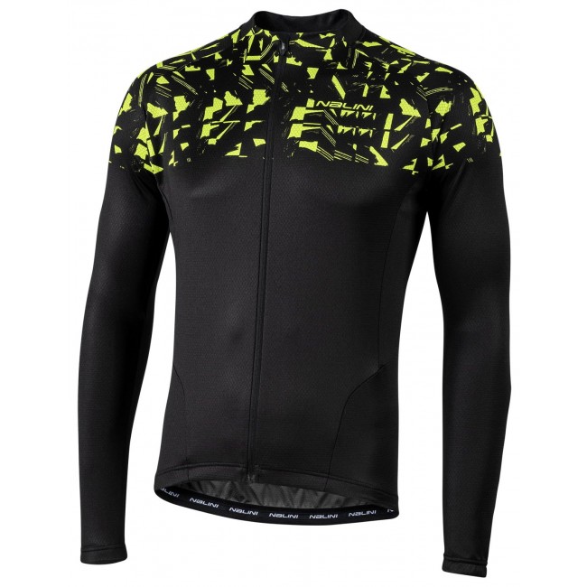 PYONGCHANG 2018 Radtrikot langarm schwarz/gelb (E20-4000) PYONGCHANG 2018 Radtrikot langarm schwarz/gelb (E20-4000)