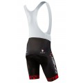 VILLAGGIO Trägerhose kurz schwarz/rot VILLAGGIO Trägerhose kurz schwarz/rot