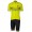 RC TEAM 10 Radsport-Set (Kurzarmtrikot+Trägerhose) gelb/schwarz