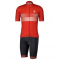 RC TEAM 10 Radsport-Set (Kurzarmtrikot+Trägerhose) rot/schwarz RC TEAM 10 Radsport-Set (Kurzarmtrikot+Trägerhose) rot/schwarz
