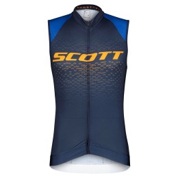 RC PRO Radtrikot ärmellos blau/orange