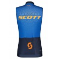 RC PRO Radtrikot ärmellos blau/orange
