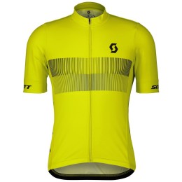 RC TEAM 10 Radtrikot kurzarm gelb/schwarz