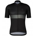 RC TEAM 10 Radtrikot kurzarm schwarz/dunkelgrau