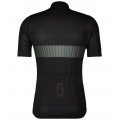 RC TEAM 10 Radtrikot kurzarm schwarz/dunkelgrau