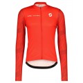 RC TEAM 10 Radtrikot langarm rot/weiß RC TEAM 10 Radtrikot langarm rot/weiß