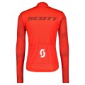RC TEAM 10 Radtrikot langarm rot/weiß RC TEAM 10 Radtrikot langarm rot/weiß