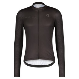 RC TEAM 10 Radtrikot langarm schwarz/dunkelgrau