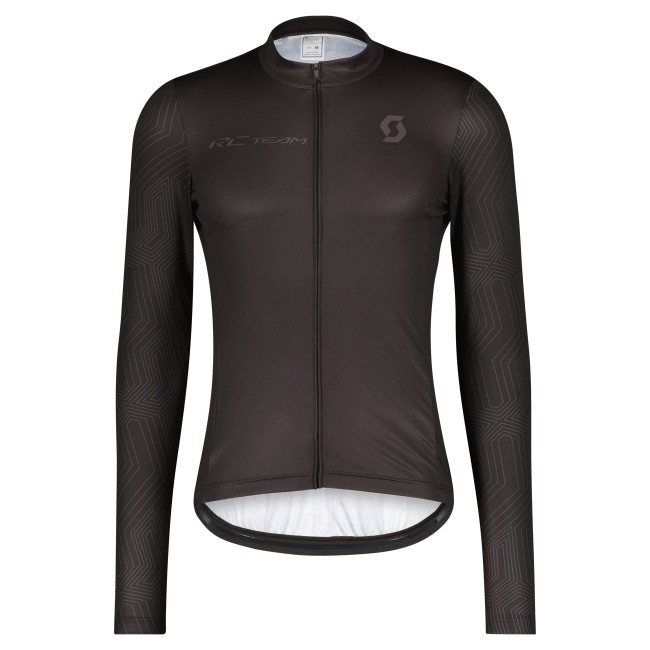 RC TEAM 10 Radtrikot langarm schwarz/dunkelgrau RC TEAM 10 Radtrikot langarm schwarz/dunkelgrau