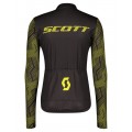 RC TEAM 10 Radtrikot langarm schwarz/gelb RC TEAM 10 Radtrikot langarm schwarz/gelb