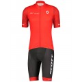 RC TEAM 10 Radtrikot kurzarm rot/weiß RC TEAM 10 Radtrikot kurzarm rot/weiß