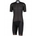 RC TEAM 10 Radsport-Set (Kurzarmtrikot+Trägerhose) schwarz/dunkelgrau RC TEAM 10 Radsport-Set (Kurzarmtrikot+Trägerhose) schwarz/dunkelgrau