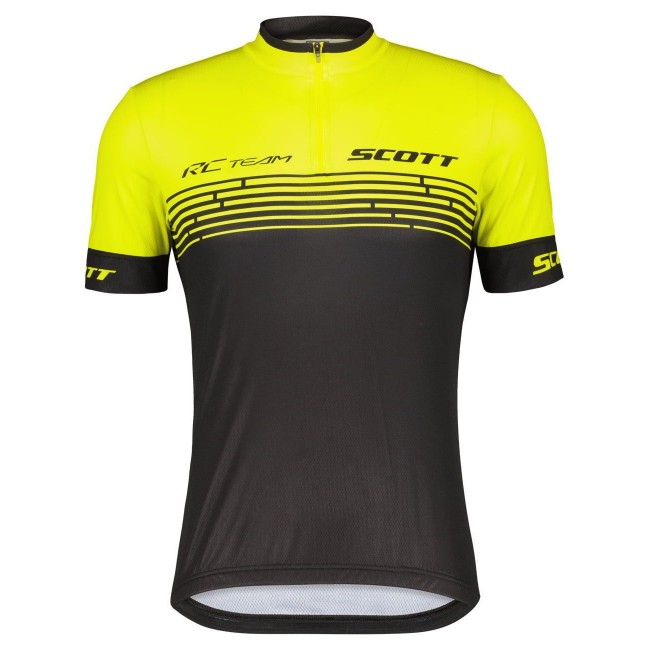 RC TEAM 20 Radtrikot kurzarm schwarz/gelb RC TEAM 20 Radtrikot kurzarm schwarz/gelb