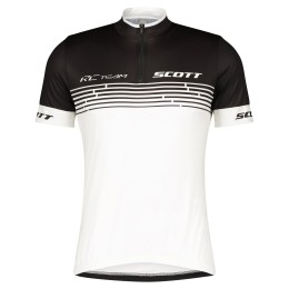 RC TEAM 20 Radtrikot kurzarm weiß/schwarz