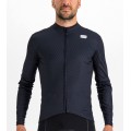 Checkmate Thermal Radtrikot langarm schwarz/blau Checkmate Thermal Radtrikot langarm schwarz/blau